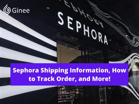 sephora order tracking.